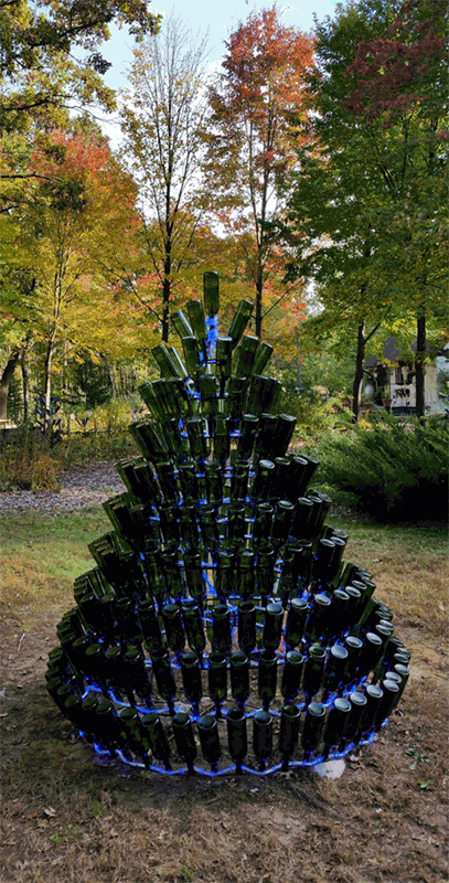 84-inch Christmas Bottle Tree